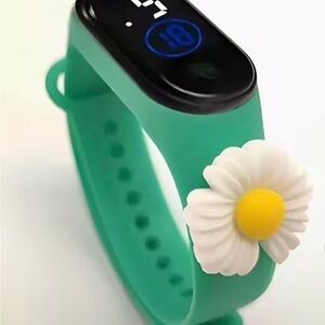 Daisy Flower Digital Watch